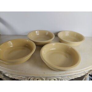 4 HLC Fiesta Ivory Cereal Bowls